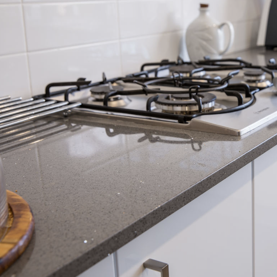 Crystal Gray Quartz Countertop